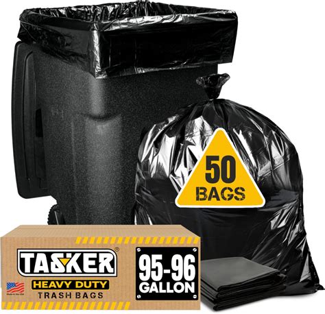 Amazon.com: ToughBag 95-96 Gallon Trash Bags Heavy Duty (25 Count ...
