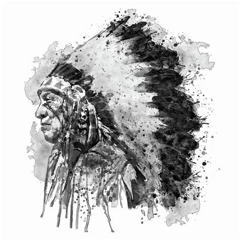 Black and White Images: A Timeless Window to Native American History