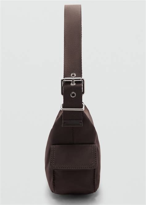 Nylon cargo bag with pockets - Women | MANGO USA