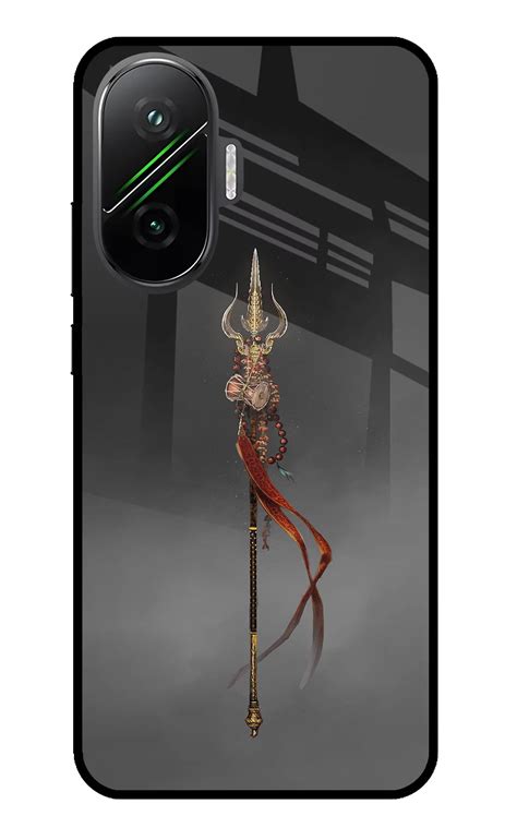 Shiv Trishul Poco F7 5G Glass Case – Hello Swanky Online Pvt. Ltd.