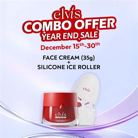 7-Day Glass Skin Kit | Face Cream (35g) + Silicone Ice Roller – Elvis ...