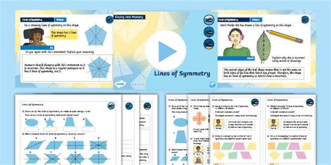 Lines of Symmetry | Teaching Pack | Year 4 | Twinkl