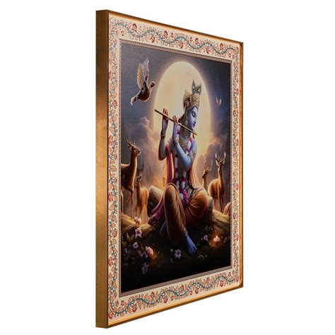 Madhuban Sangeet The Lord Krishna Painting For Home – Dekor Company