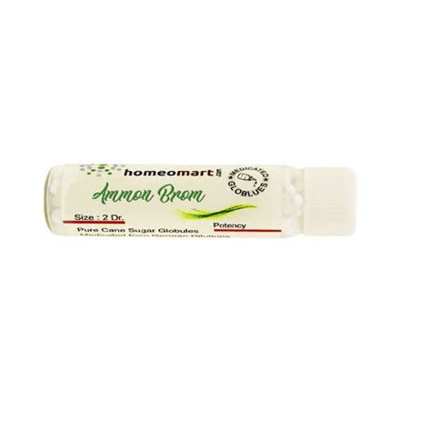 Ammonium Bromidum Homeopathy Pills 6C, 30C, 200C, 1M, 10M. – Homeomart