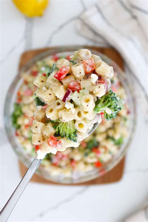 Ditalini Pasta Salad (Quick & Delicious)!