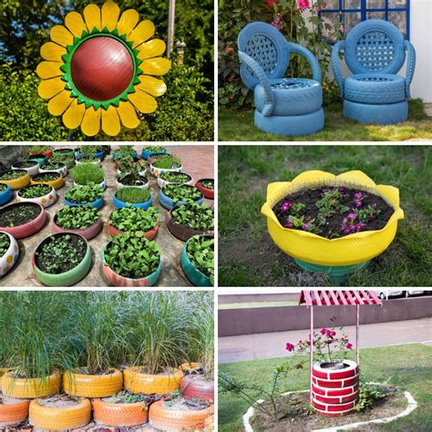 30 Creative Ways to Use Old Tires in Your Garden • TasteAndCraze