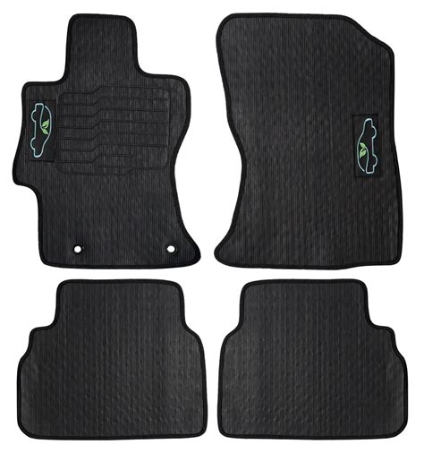 All Weather Floor Mats For 2018 to 2023 Subaru Crosstek / 2017 to 2023 ...