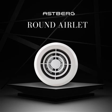 ASTBERG ROUND AIR OUTLET (APP 100 A)- APP100A – Astberg Ventilation