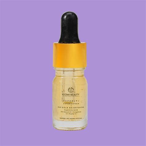 Astaxanthin+24k Gold Brightening Face Elixir (5ml) – keomi beauty