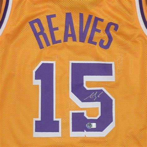 Austin Reaves Autographed Los Angeles (Yellow #15) Custom Jersey - Bec ...