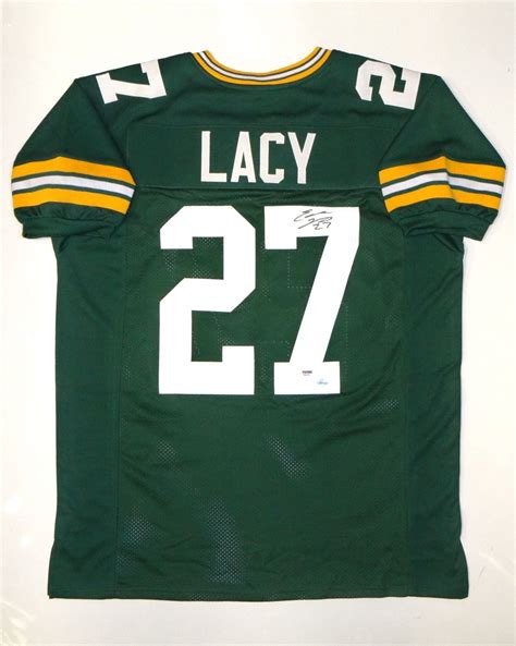 Lot Detail - Eddie Lacy Signed Green Bay Packers Jersey (PSA/DNA)