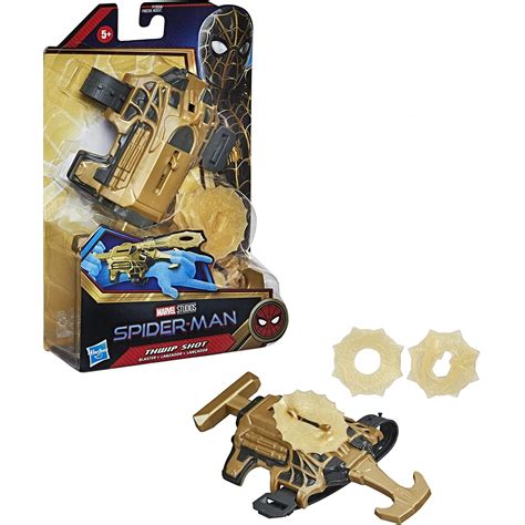Buy Marvel Spider-Man Thwip Shot Blaster Role Play Toy for Kids Ages 5 ...