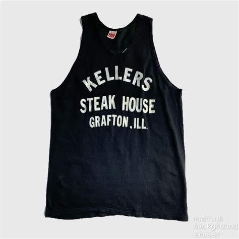 60’s〜70’s Vintage “KELLERS STEAK HOUSE” Made in USA Tank Top | 放課後の思い出