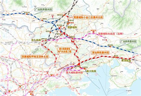 惠州城市轨道1、2号线要来了！看看你家门口有没有站点