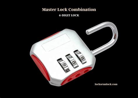 Image result for Master Lock Setting Combination