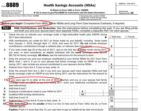 How To Report Hsa On Tax Form - ReportForm.net