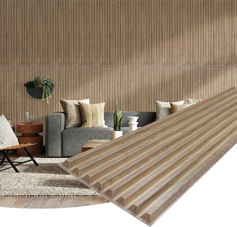 Amazon.com: STICKGOO 12 Pack Slat Wall Panels, 12" x 48", 3D Wall ...