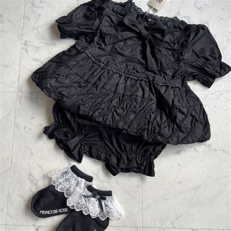 タグ付き DOROTHY HAMILL ブラック セットアップ 90 着物・セレモニードレス