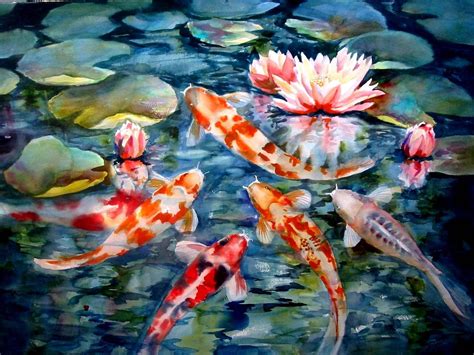 [100+] Koi Fish Wallpapers | Wallpapers.com