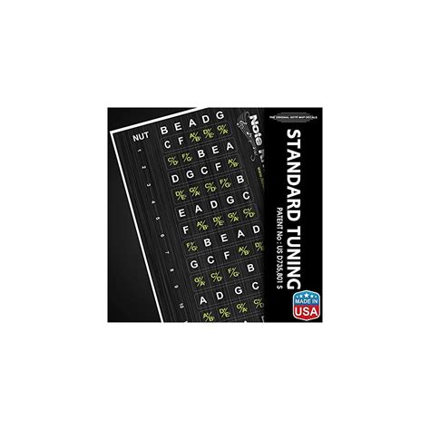 NoteKnowledge 5 String Bass Guitar Fretboard Note Map India | Ubuy