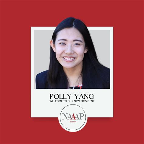 The NAAAP Boston Board of Directors is pleased to announce the appointment of Polly Yang as the ...