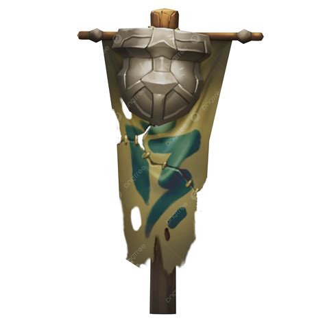 Tribal Clan Throne And Banner Front View Transparent, Tribe Throne ...