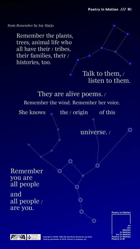 Remember (an excerpt)