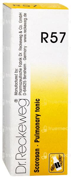 Dr Reckeweg R57 Pulmonary Tonic 22 Ml - Uses, Side Effects, Dosage ...
