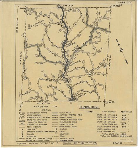 Tunbridge Vermont Map at Guillermo Wilbur blog