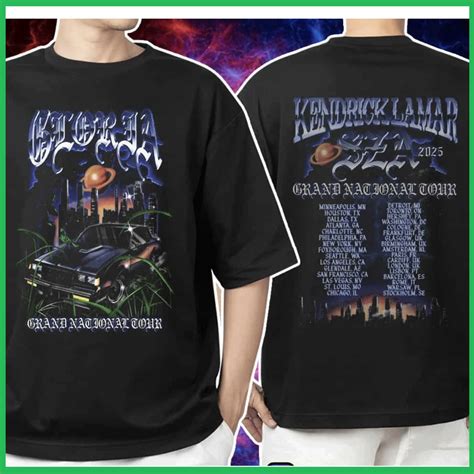Kendrick Lamar X S.z.a Grand National Tour 2025 Gloria Skyline Version ...