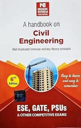Made Easy A Handbook on Civil Engineering 6th /Ed. 2023 (with ...