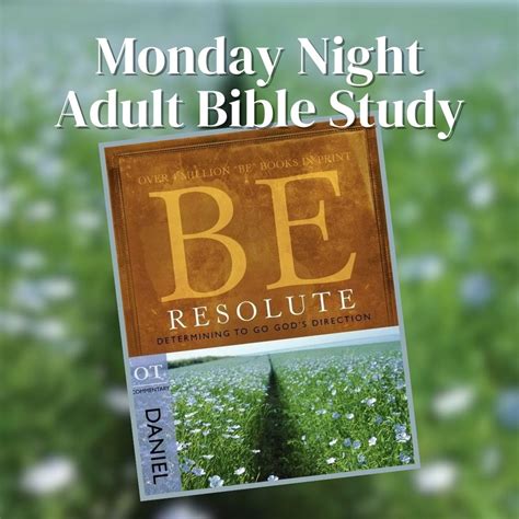 Monday PM Adult Bible Study - Faith Methodist Church | Richmond, TX ...