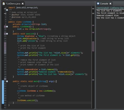 Image result for ArrayList Java BlueJ