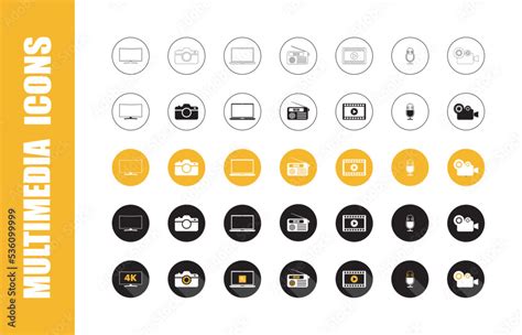 Multimedia Vector Icons 的图像结果