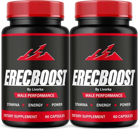 Amazon.com: (2 Pack) Erecboost Capsules for Men, Erecboost Original ...