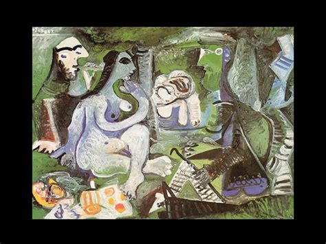 Pablo Picasso: "luncheon on the Grass", Extremely Rare Original Bookplate Print, Painting Circa ...