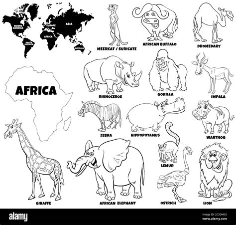 Map Of Africa Coloring Pages [2025]