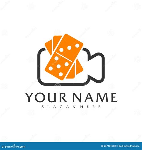 Cam Domino Logo Vector Template, Creative Domino Logo Design Concepts ...