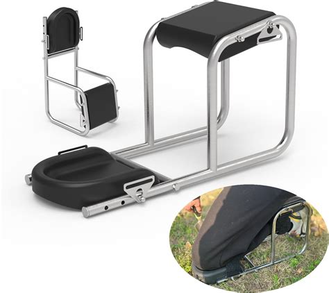 Amazon.com: TINGSLOTOOL Knee Seat for Gardening, 304 Stainless Steel Garden Kneeler and Seat ...