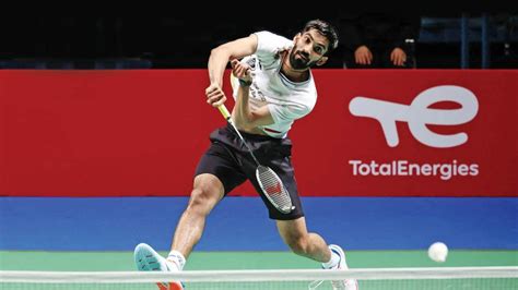 BWF Badminton : World badminton championship : K Srikanth won silver
