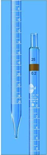 Borosil 7062P02 Mohr Type Measuring Class B Pipette, 2 ml : Amazon.in ...
