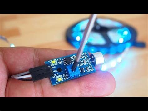 Image result for Arduino Sound Sensor 2812-B LED Strip