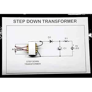 Buy techBerri Step Down Transformer Circuit - Physics Science School ...