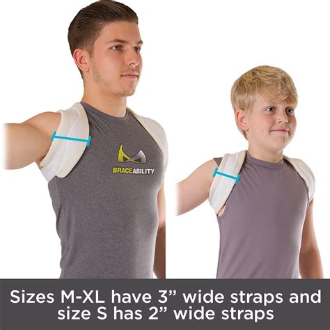 BraceAbility Figure 8 Clavicle Brace & Posture Corrector - Medium ...