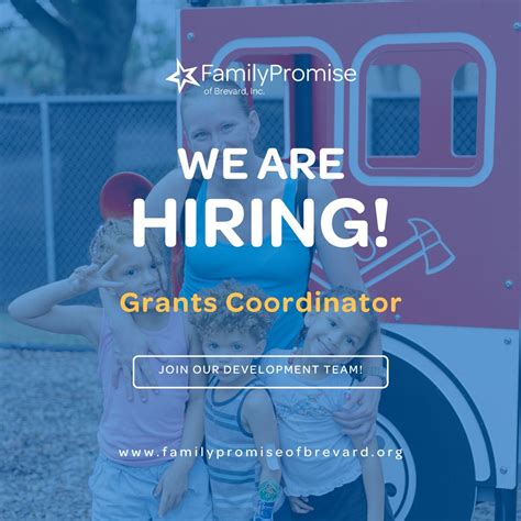 We're hiring! We are looking for a dynamic grants coordinator to join ...