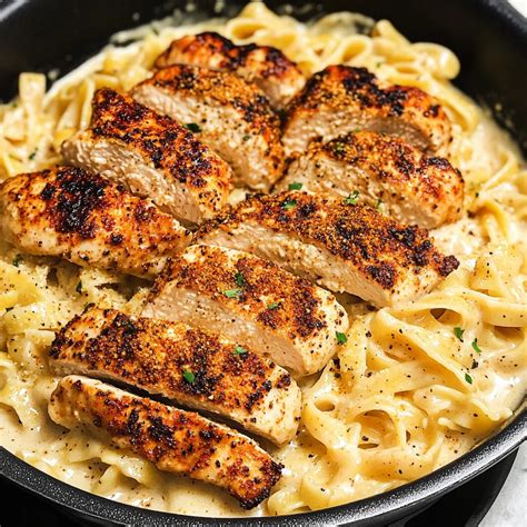 Blackened Cajun Chicken Alfredo Recipe - A Spicy Pasta Delight ...