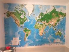 World Map Wallpaper Mural by World Map Wallpaper Mural World Map Wallpaper Mural