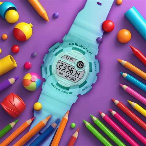 Get Organized with Carlington Kids Series Digital Kids Watch - Shop Now!