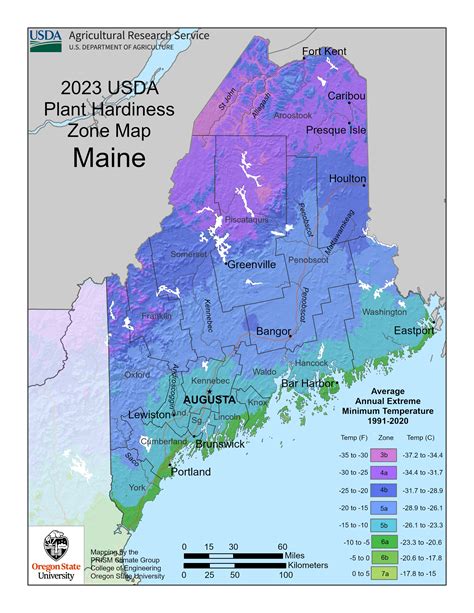 Maine Plant Hardiness Zones Map And Gardening Guide - Gardenia Organic