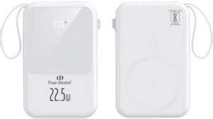 True Desire 10000 mAh 22.5 W Wired & Wireless With MagSafe Compact ...